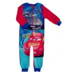 Boys Disney Pixar Cars Fleece Onesie Age 18 Months 5 Years