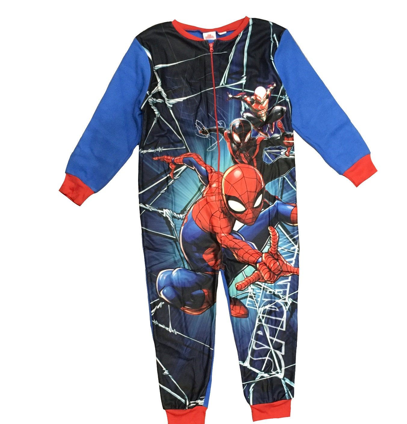Boys Spiderman Fleece Onesie Age 18 months - 10 Years - Kids With Character